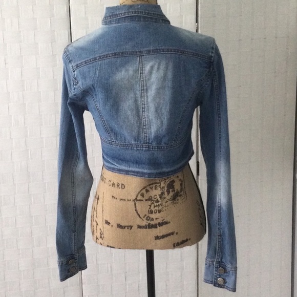 Girls Richcow Jean Company Jacket size XL very nice style #314 - Picture 3 of 10